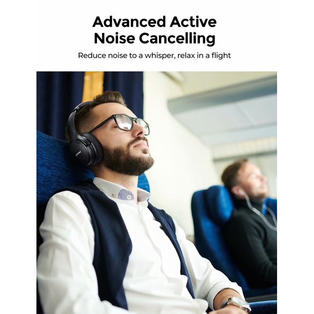 Serenity Bluetooth-Enabled Noise-Canceling Headphones