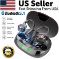 Bluetooth Headset 5.1 True Wireless Earphones Earbuds Headphones HiFi