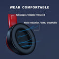NNEOBA Bluetooth Noise Cancelling Over-Ear Wireless Headphones