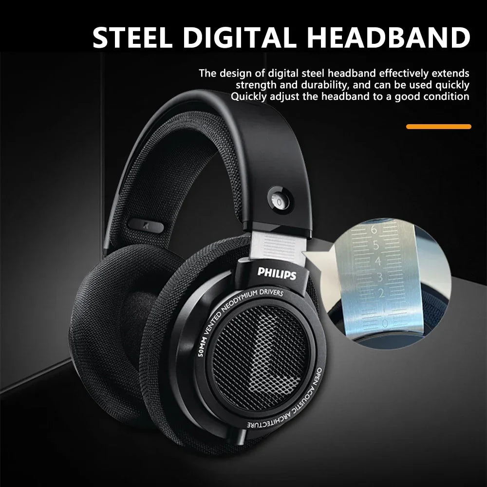 NNEOBA Wired HiFi Stereo Over-Ear Headphones