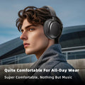 Over-Ear Wireless Headphones 40H Playtime Foldable with Mic