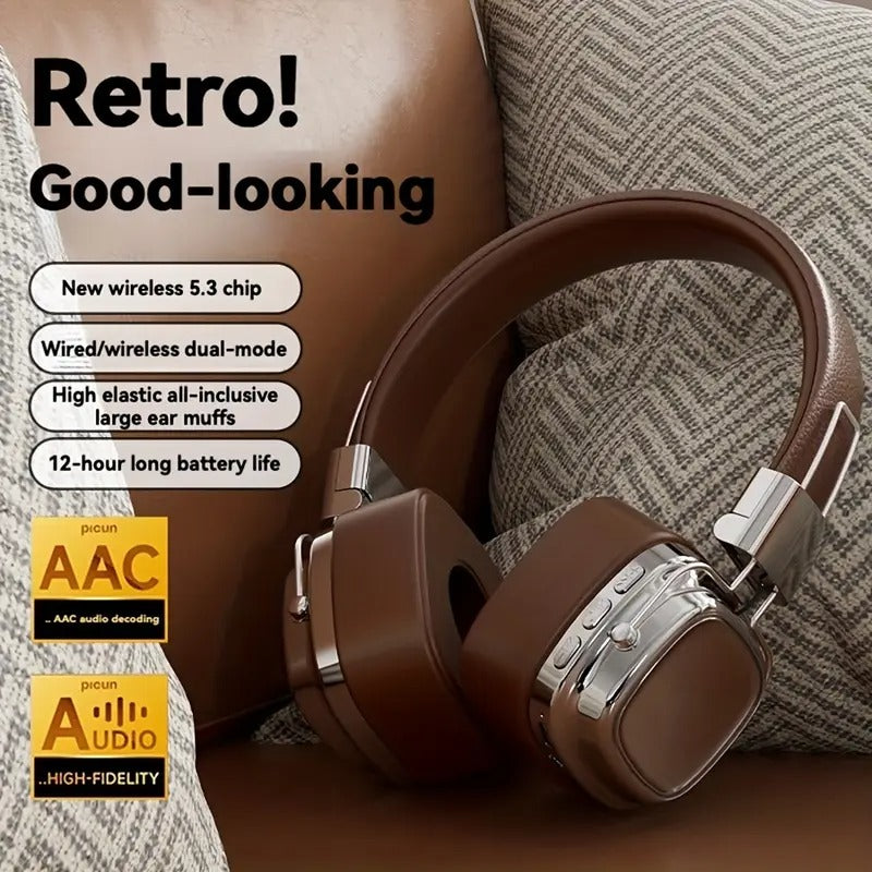 NNETM Wireless Headphones with HiFi Sound & Deep Bass