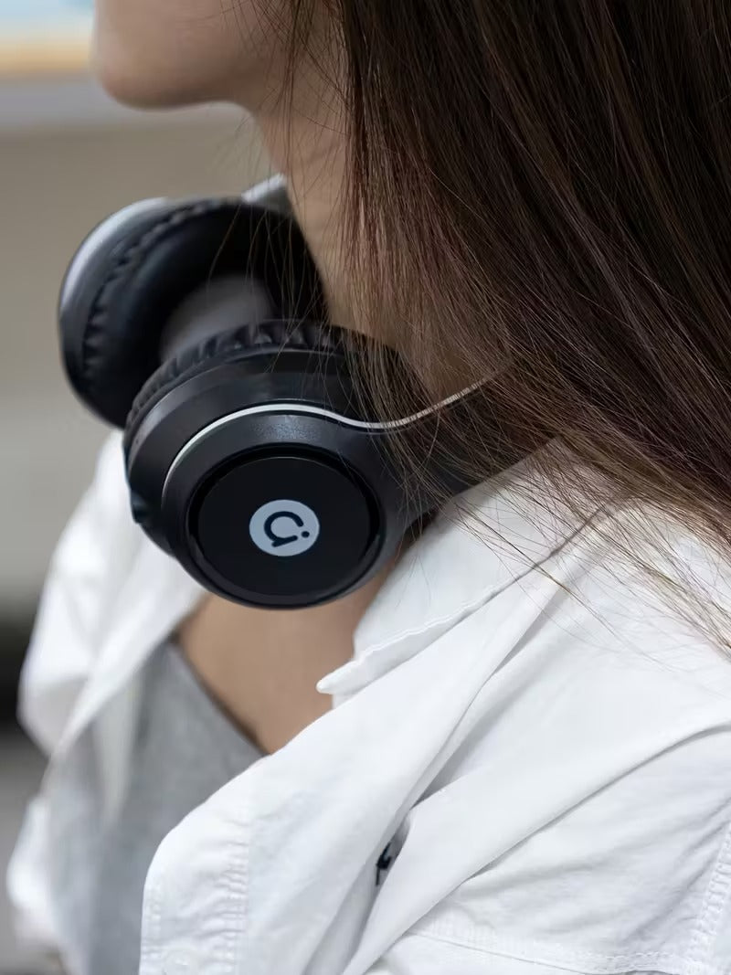 Wireless Over-Ear Headphones for Music & Gaming